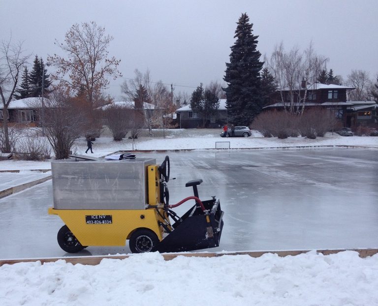 Backyard Ice Rink Zamboni